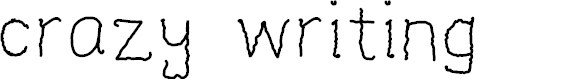 Preview image for Crazy Writing