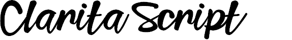 Preview image for Clarita Script