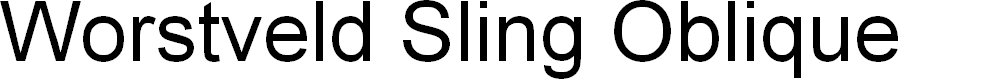 Preview image for Worstveld Sling Oblique