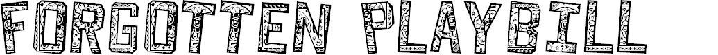 Preview image for Forgotten Playbill