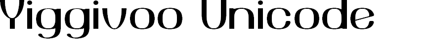 Preview image for Yiggivoo Unicode