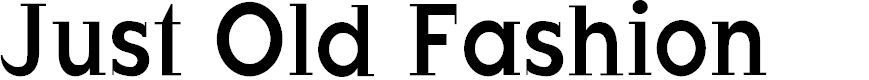 Preview image for JustOldFashion-Condensed