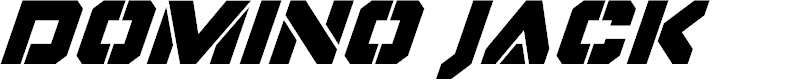 Preview image for Domino Jack Super-Italic Italic