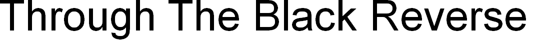 Preview image for Through The Black Reverse
