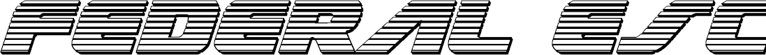 Preview image for Federal Escort Chrome Italic