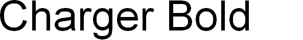 Preview image for Charger Bold