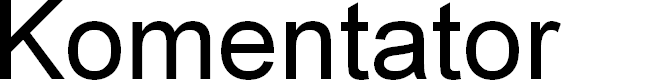 Preview image for Komentator