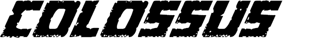 Preview image for Colossus Super-Italic