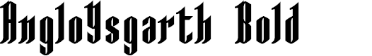 Preview image for AngloYsgarth Bold
