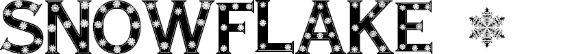 Preview image for Snowflake Letters