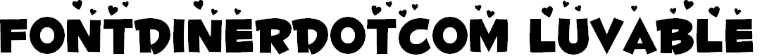 Preview image for Fontdinerdotcom Luvable