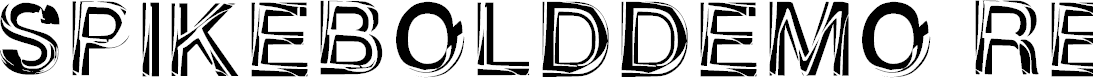 Preview image for Spikebold_demo Regular