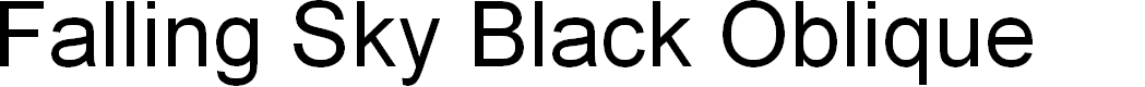 Preview image for Falling Sky Black Oblique