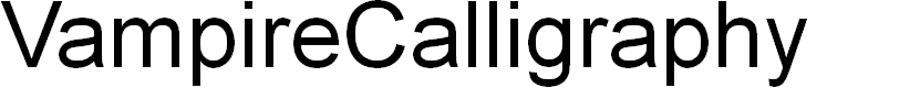 Preview image for VampireCalligraphy