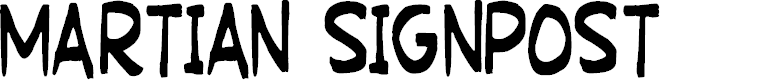 Preview image for Martian Signpost