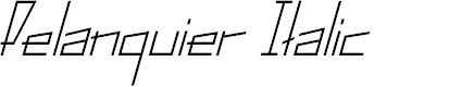 Preview image for Pelanquier Italic