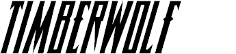 Preview image for Timberwolf Condensed Italic