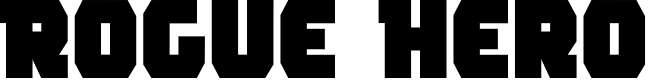 Preview image for Rogue Hero Font