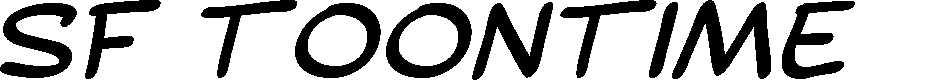 Preview image for SF Toontime Extended Italic