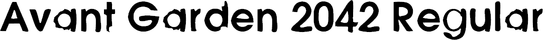 Preview image for Avant Garden 2042 Regular