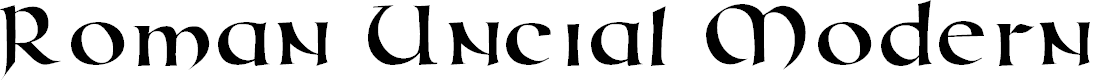 Preview image for RomanUncialModern