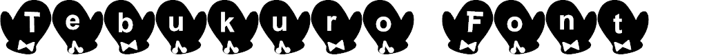 Preview image for Tebukuro Font