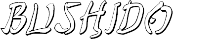 Preview image for Bushido Shadow Italic