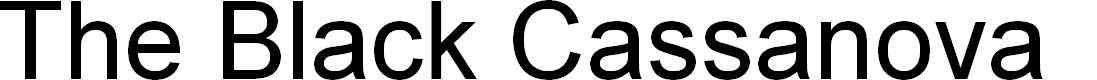 Preview image for The Black Cassanova