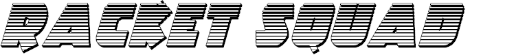 Preview image for Racket Squad Chrome Italic
