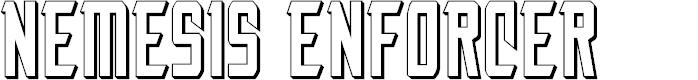 Preview image for Nemesis Enforcer 3D Regular