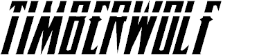 Preview image for Timberwolf Laser Italic