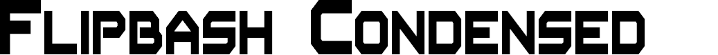 Preview image for Flipbash Condensed