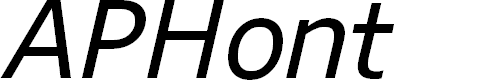 Preview image for APHont Italic