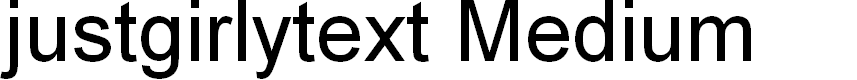 Preview image for justgirlytext Medium