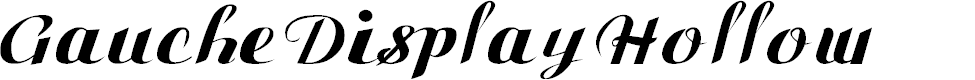 Preview image for Gauche Display