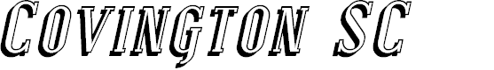 Preview image for Covington SC Shadow Italic