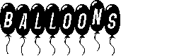 Preview image for SF Balloons Thin Italic