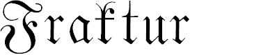 Preview image for Fraktur