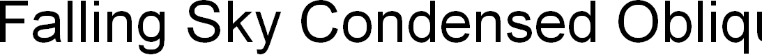 Preview image for Falling Sky Condensed Oblique