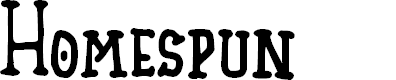 Preview image for Homespun Small Caps