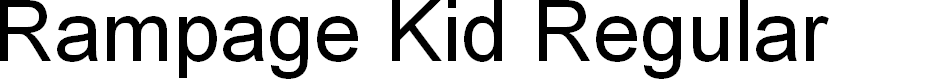 Preview image for Rampage Kid Regular