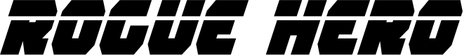 Preview image for Rogue Hero Laser Italic