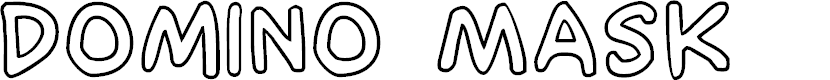 Preview image for Domino Mask Outline