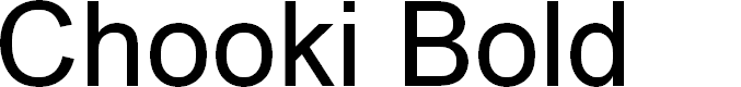 Preview image for Chooki Bold