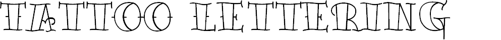 Preview image for TattooLetteringOpen