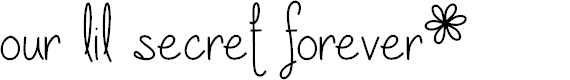 Preview image for Our lil secret forever