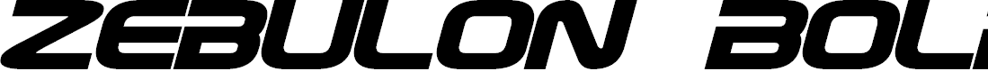Preview image for Zebulon Bold Italic