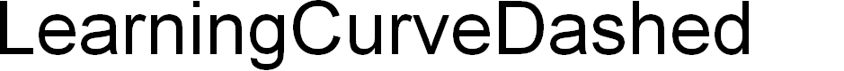 Preview image for LearningCurveDashed
