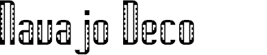 Preview image for Navajo Deco Regular