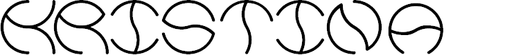 Preview image for KRISTINA Font